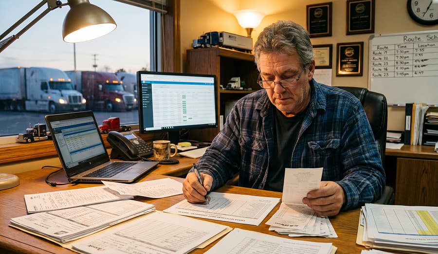 Trucking accounting and bookkeeping
